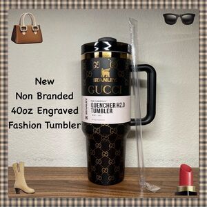NIB 40oz Engraved Fashion Tumbler
